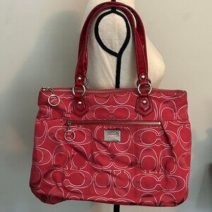 Red/Pink Coach Bag
